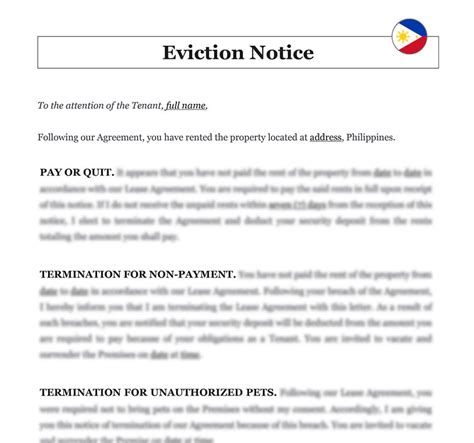What You Need to Know About Tenant Eviction Law in the Philippines.